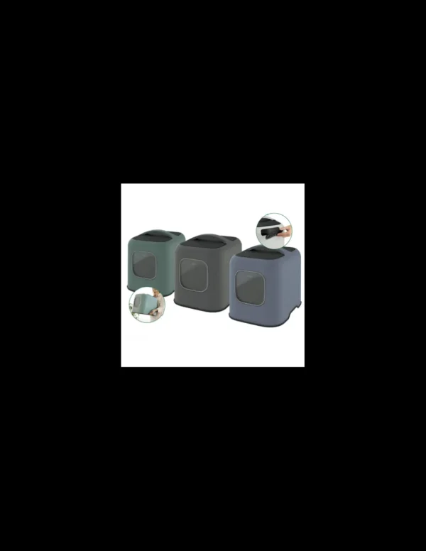 GIMBORN 2107103 TOILETTE PER GATTI C/PORTA SMART OLIMPIA 51X39,5X44 COLORE BLU