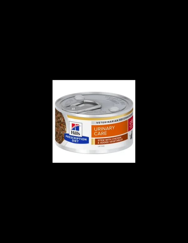 hills cat diet 82gr c/d urinary stress stufato pollo e verdure 603876