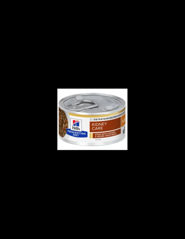 hills cat diet 82gr k/d stufato 603880