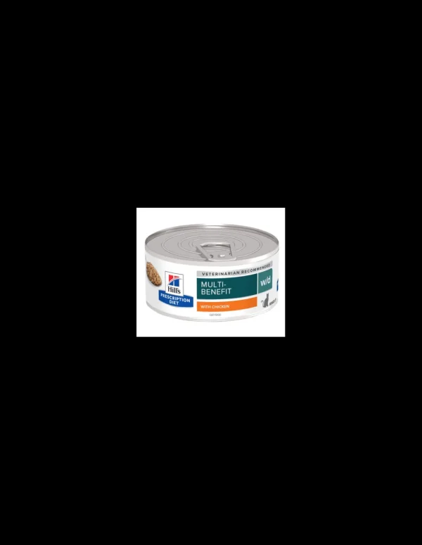 hills cat diet 156gr w/d pezzettini pollo 9455f