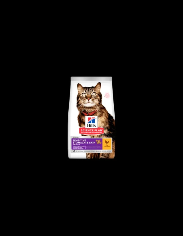 hills cat 300gr ad sensitive stomach&skin 604074