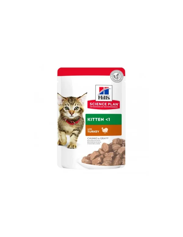 hills cat 85gr busta kitten bocconi tacchino 604037
