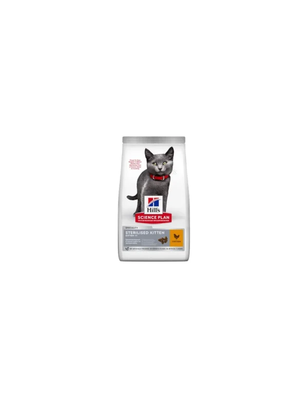 hills cat 300gr kitten sterilised pollo 607264