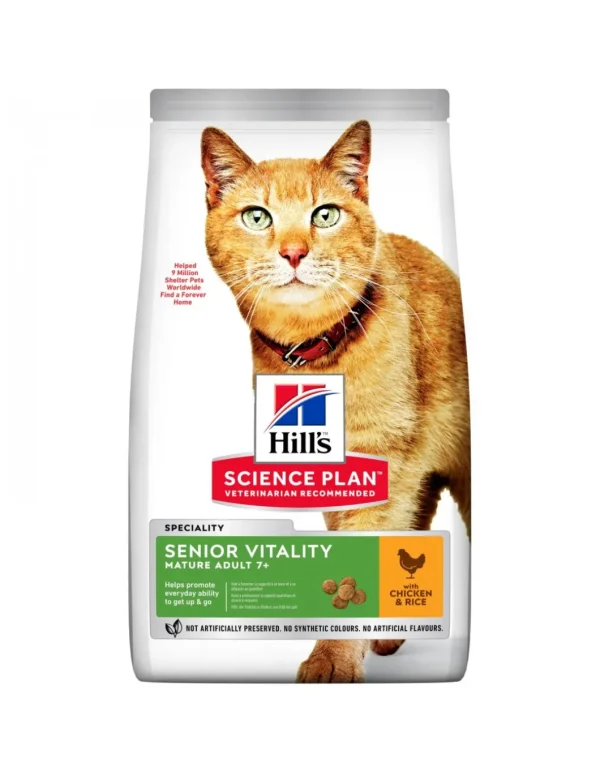 hills cat 300gr senior vitality mature adult 7+ pollo 605262