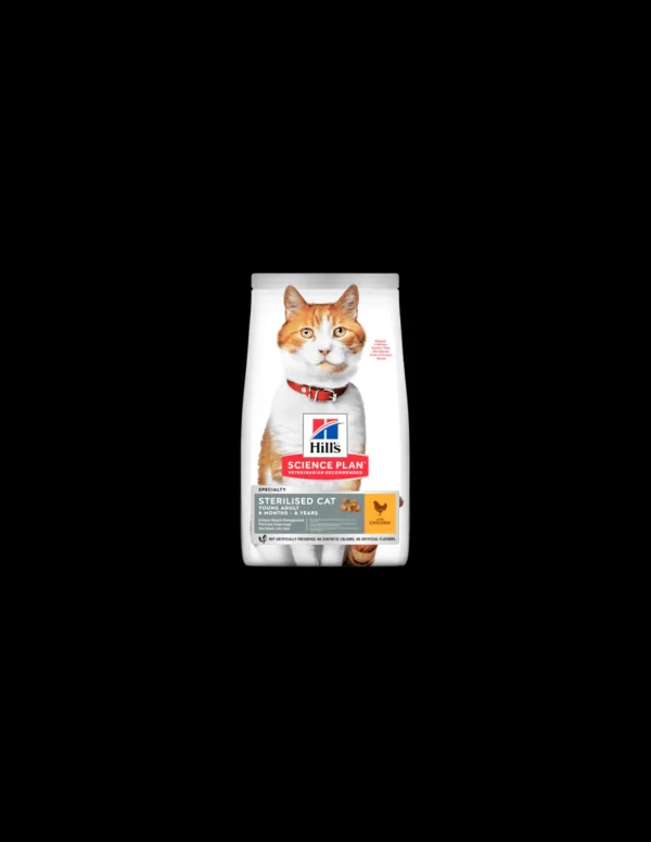 hills cat 300gr young sterilised adult pollo 604108
