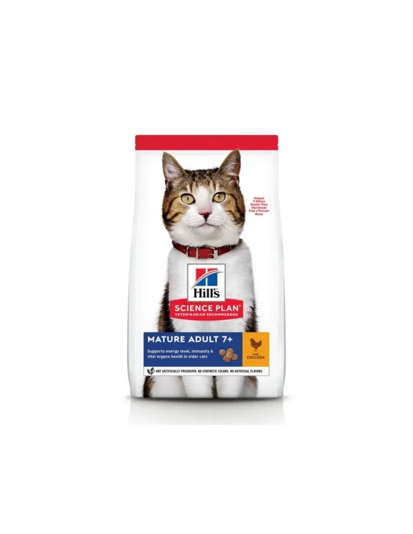 hills cat 7kg mature pollo 604099