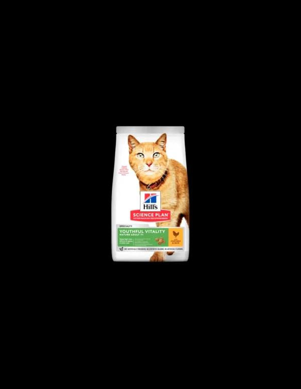 hills cat 1,5kg youthful vitality adult 7+ pollo 605263