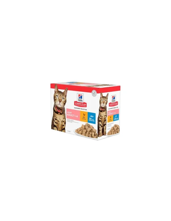 hills cat multipack 12x85gr light off 10+2 omaggio 604889