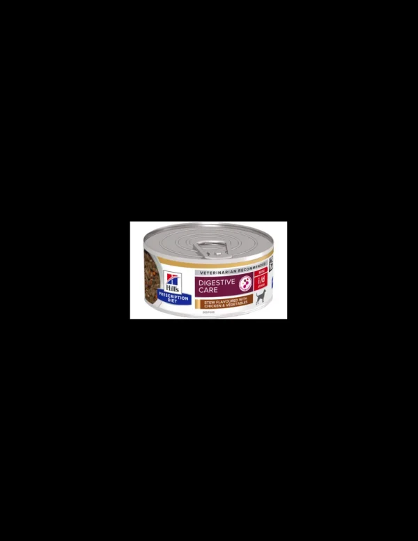 hills dog diet 156gr i/d stress mini digestive care stufato 606414 (ex 605691)