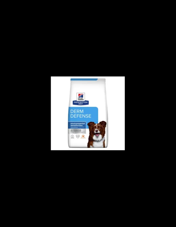 hills dog diet 10kg derm defense 606278 (ex 10560n)
