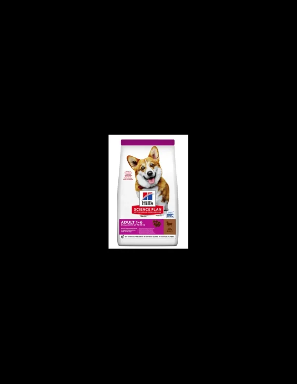 hills dog 300gr adult small&mini agnello&riso 604234