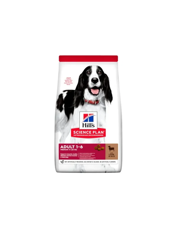 hills dog 12kg ad lamb&rice 604277