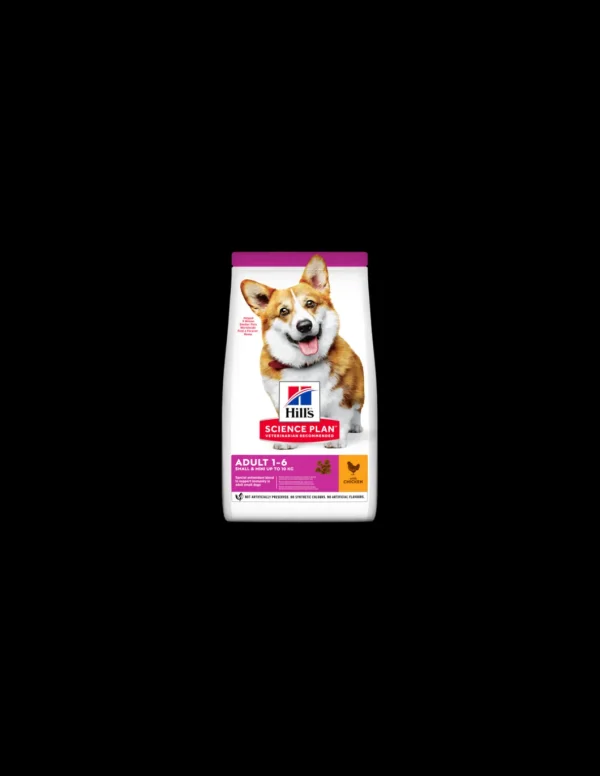 hills dog 1,5kg adult small&mini pollo 604232