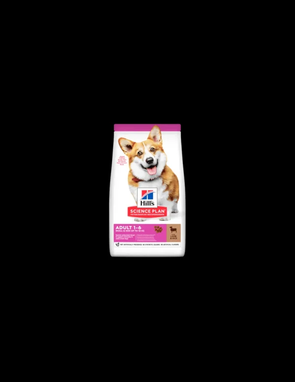 hills dog 1,5kg adult small&mini agnello&riso 604235