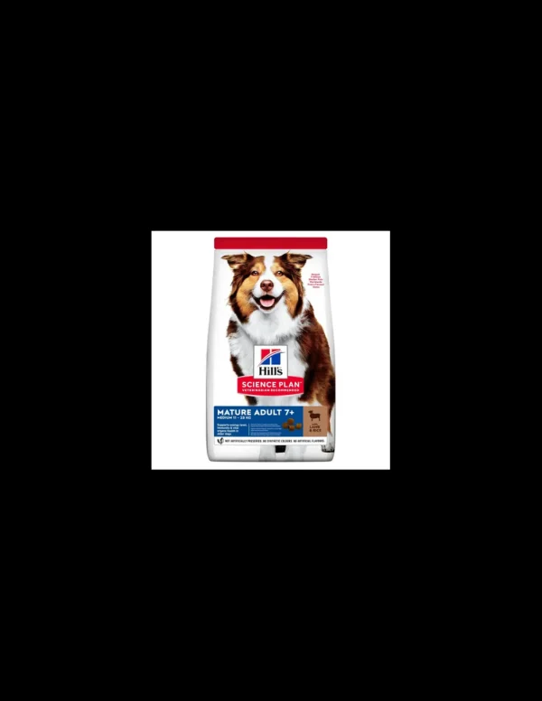 hills dog 12kg mature lamb&rice 604288