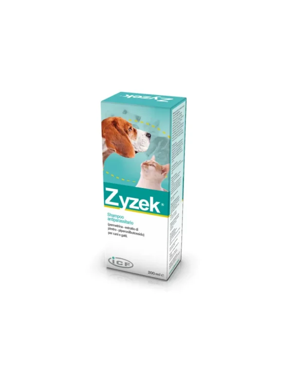 icf zyzek shampoo antiparassitario 200ml pp1650002