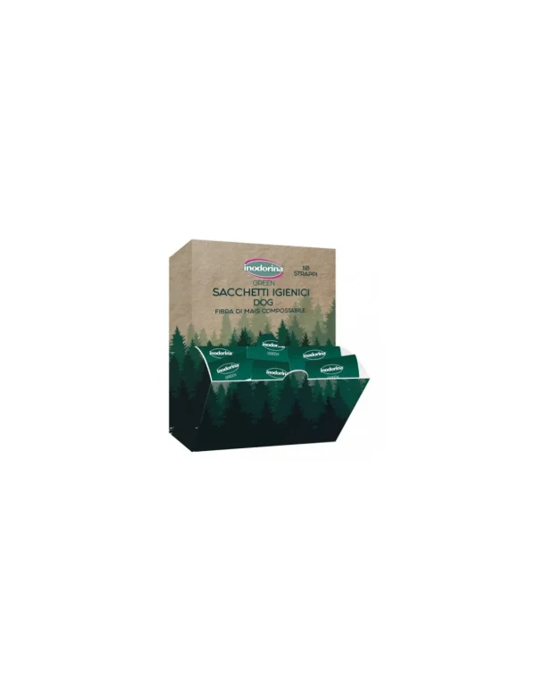 inodorina ricarica sacchetti igienici green compostabili 1pz 660.0010.003