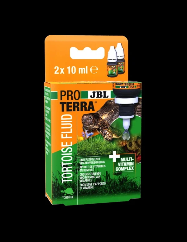 JBL PRO TERRA TORTOISE FLUID 2X10ML PER TARTARUGHE DI TERRA J72511 (EX J70442)