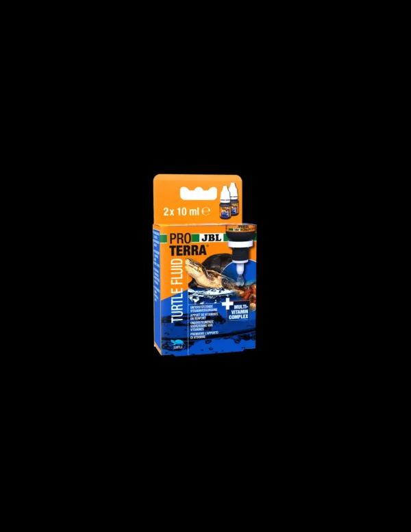 JBL PRO TERRA TURTLE FLUID 2X10ML PER TARTARUGHE D'ACQUA J2521 (EX J70441)