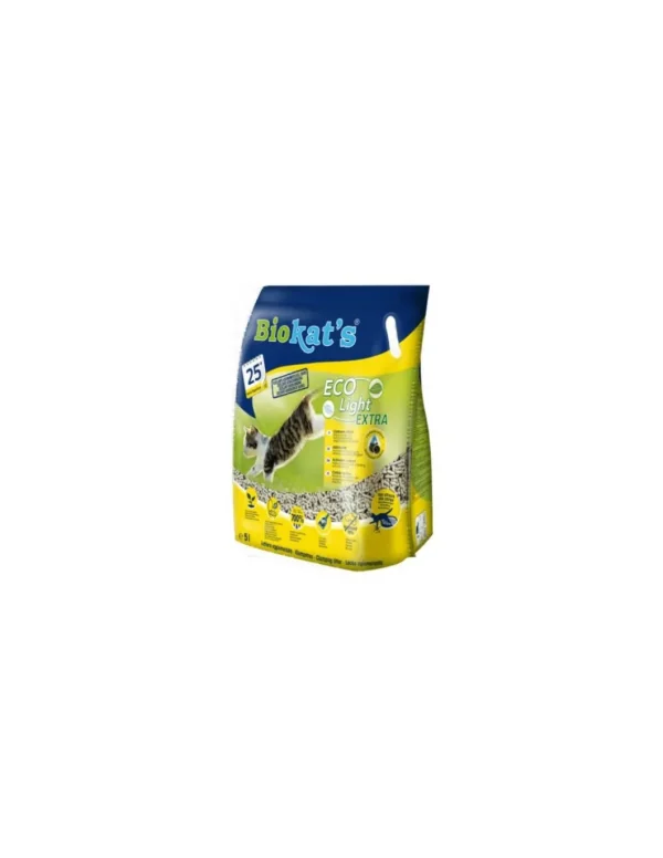 lettiera biokat's eco light extra con carbone attivo 5l 75,97