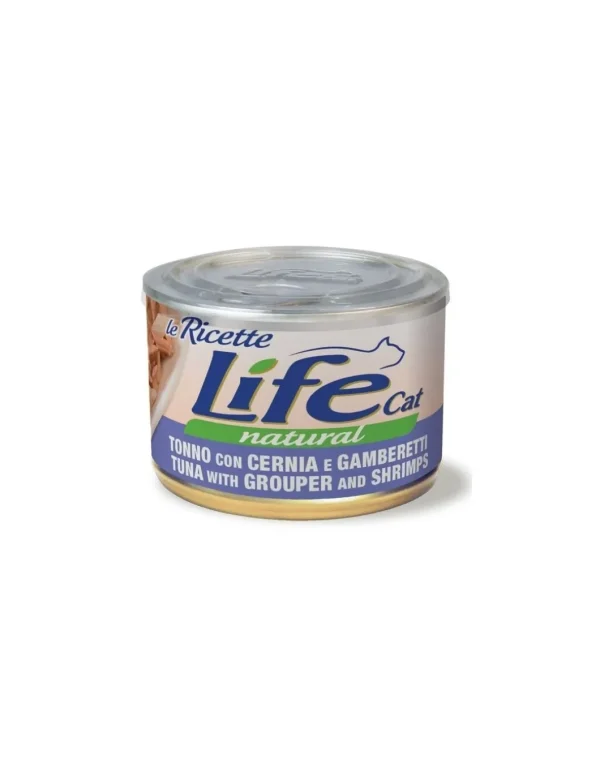 lifecat nat 150gr le ricette tonno con cernia e gamberetti 102501 off zg