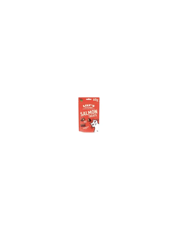 LILY'S KITCHEN CAT 60GR SNACK SALMON TREATS ADULT SALMONE GRAIN FREE 12566765