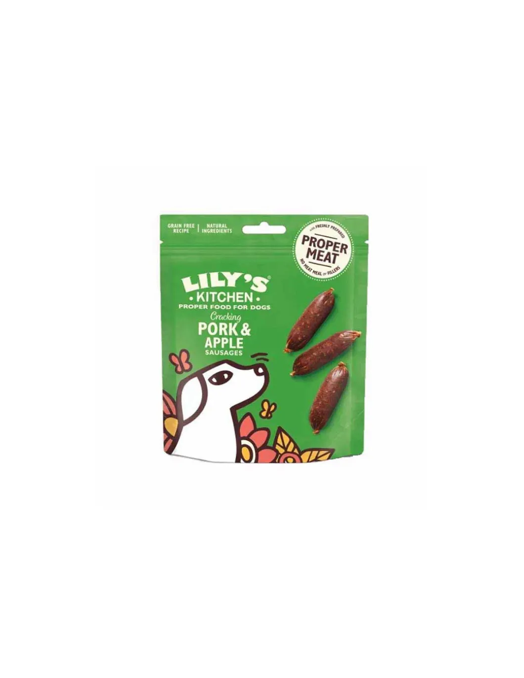 lilys_kitchen_dog_gr_snac_0-2.webp LILY'S KITCHEN DOG 70GR SNACK ADULT CRACKING MAIALE&MELA SAUSAGES GRAIN FREE 12568106