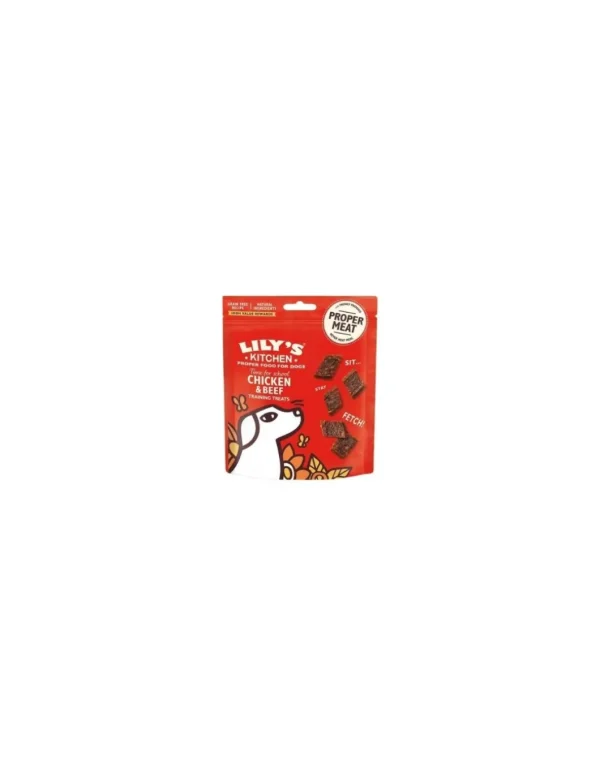 LILY'S KITCHEN DOG 70GR SNACK ADULT TIME FOR SCHOOL POLLO&MANZO TRAINING TREATS GRAIN FREE 12568355