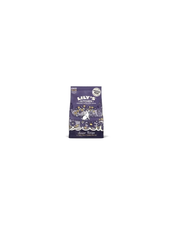 LILY'S KITCHEN DOG 2,5KG SENIOR RECIPE 8+ ANNI TACCHINO TROTA PESCE BIANCO GRAIN FREE 12568112