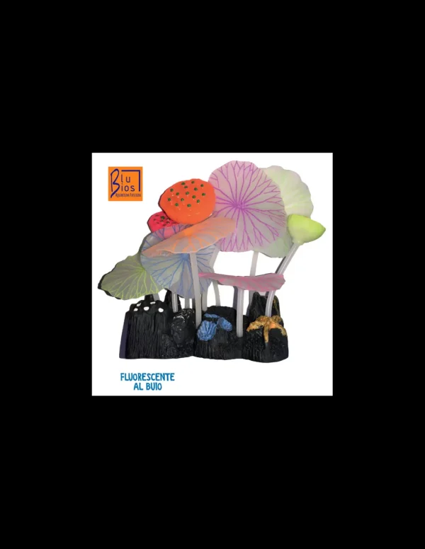 mant af217808 deco lotus flower fluo