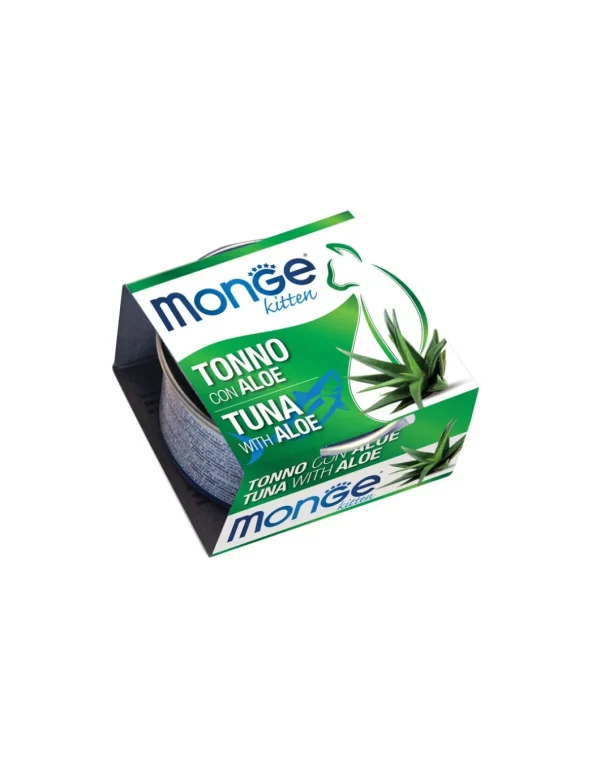 monge cat fruits 80gr kitten tonno con aloe