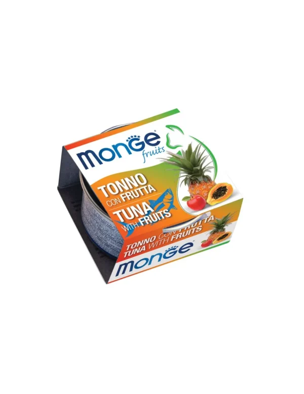 monge cat fruits 80gr tonno con frutta