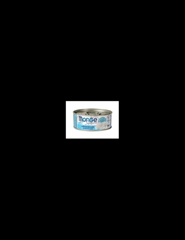 monge cat 80gr lattina supreme sterilizzato tonno calamari