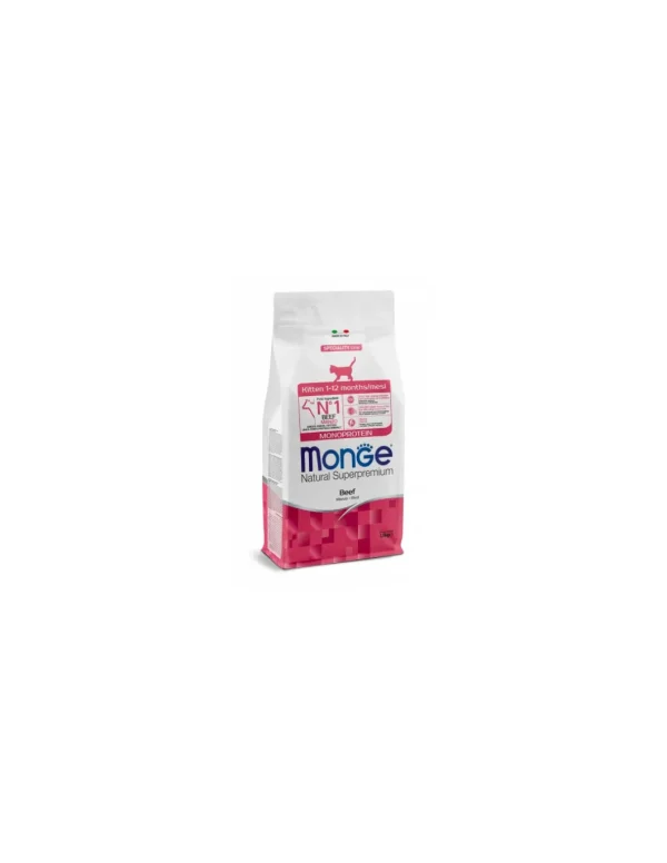 monge cat 1,5kg kitten manzo