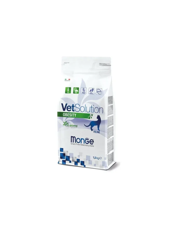 monge cat 1,5kg vet solution obesity