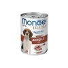 monge dog 400gr fresh bocconi in pate agnello