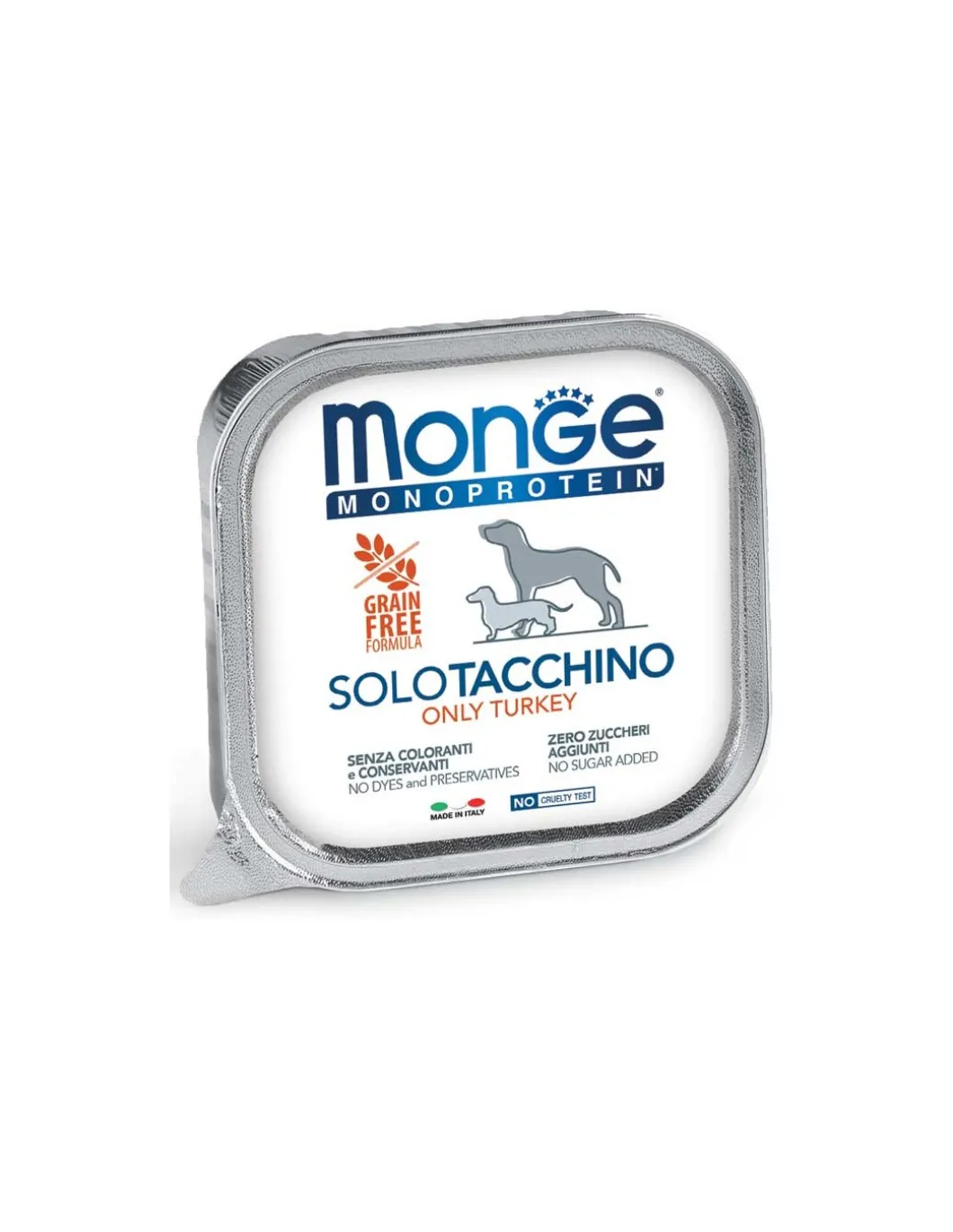 monge_dog_gr_monoproteico_0.webp monge dog 150gr monoproteico 100% solo tacchino