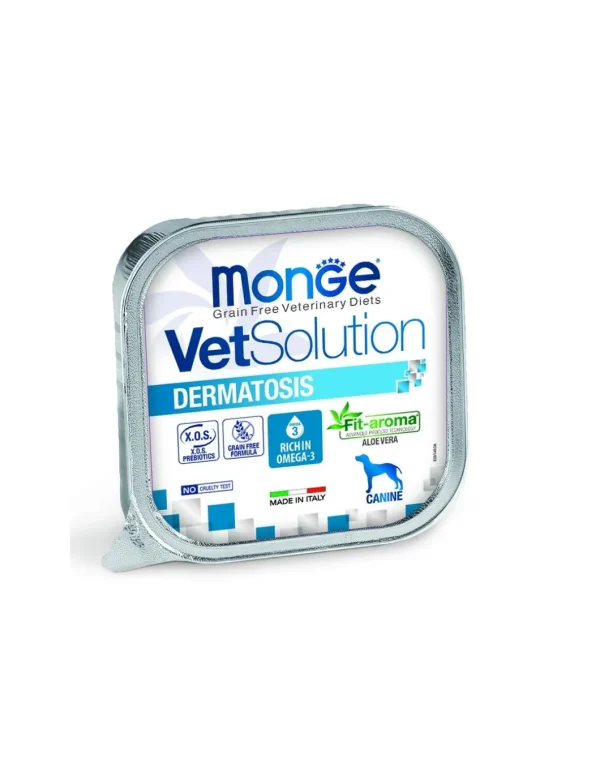 monge dog 150gr vet solution dermatosis
