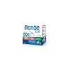 monge dog grill multibox 12 buste per 100gr bocconcini al forno con salmone, maiale, agnello con ortaggi