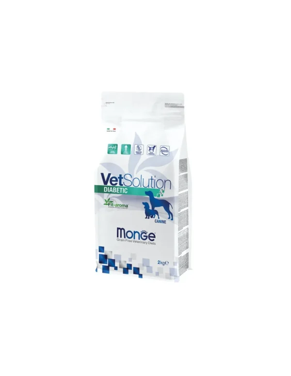 monge dog 2kg vet solution diabetic
