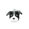 MY FAMILY MEDAGLIA AMSTAFF BIANCO/NERO MF80WHITEBLACK