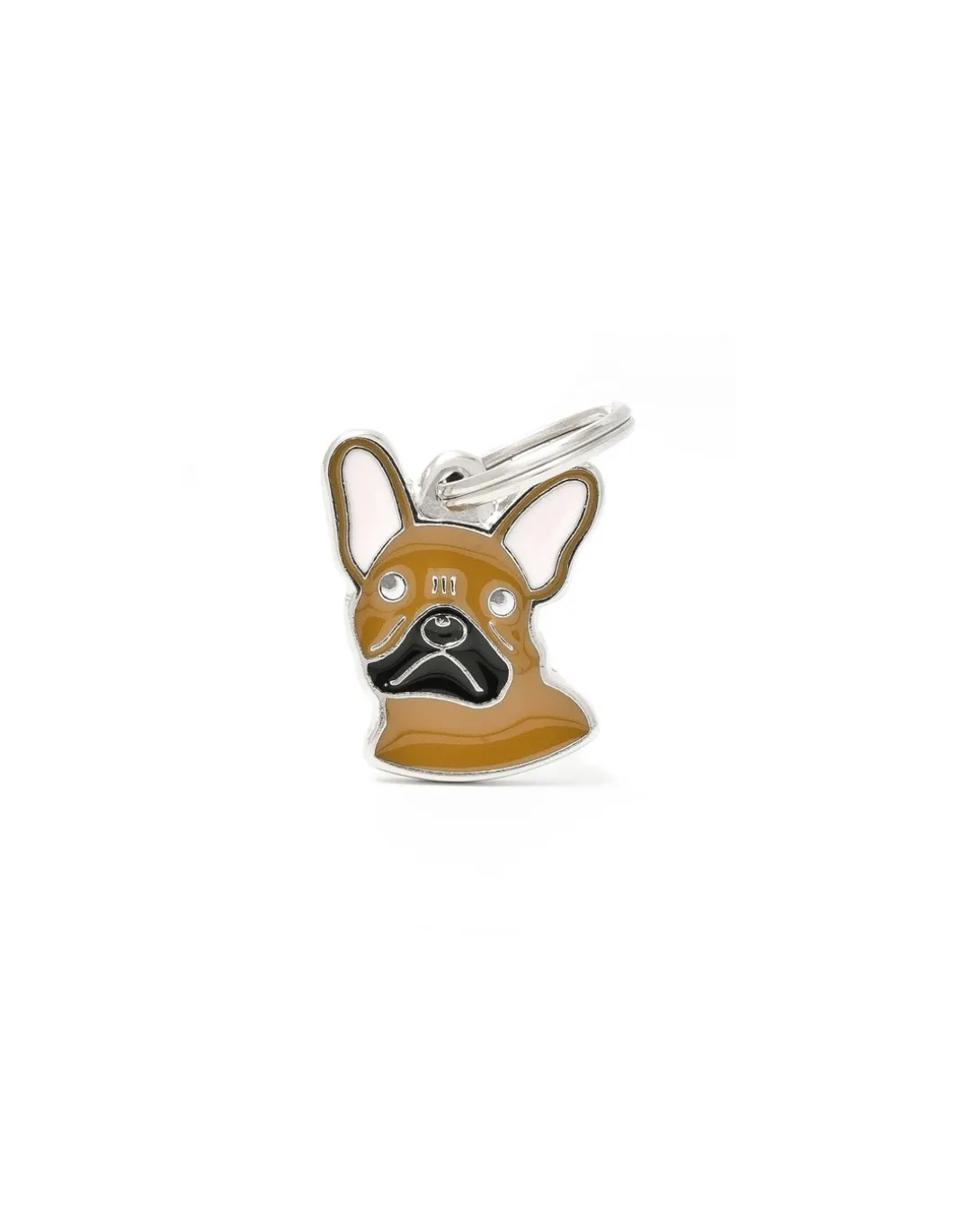 my_family_medaglia_bulldo_0-3.webp MY FAMILY MEDAGLIA BULLDOG FRANCESE MARRONE MF24BROWN