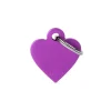MY FAMILY MEDAGLIA CUORE PICCOLO VIOLA BASIC ALLUMINIO MFB71