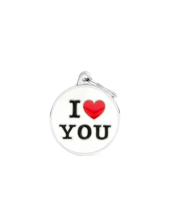 MY FAMILY MEDAGLIA I LOVE YOU CH17LOVEYOU