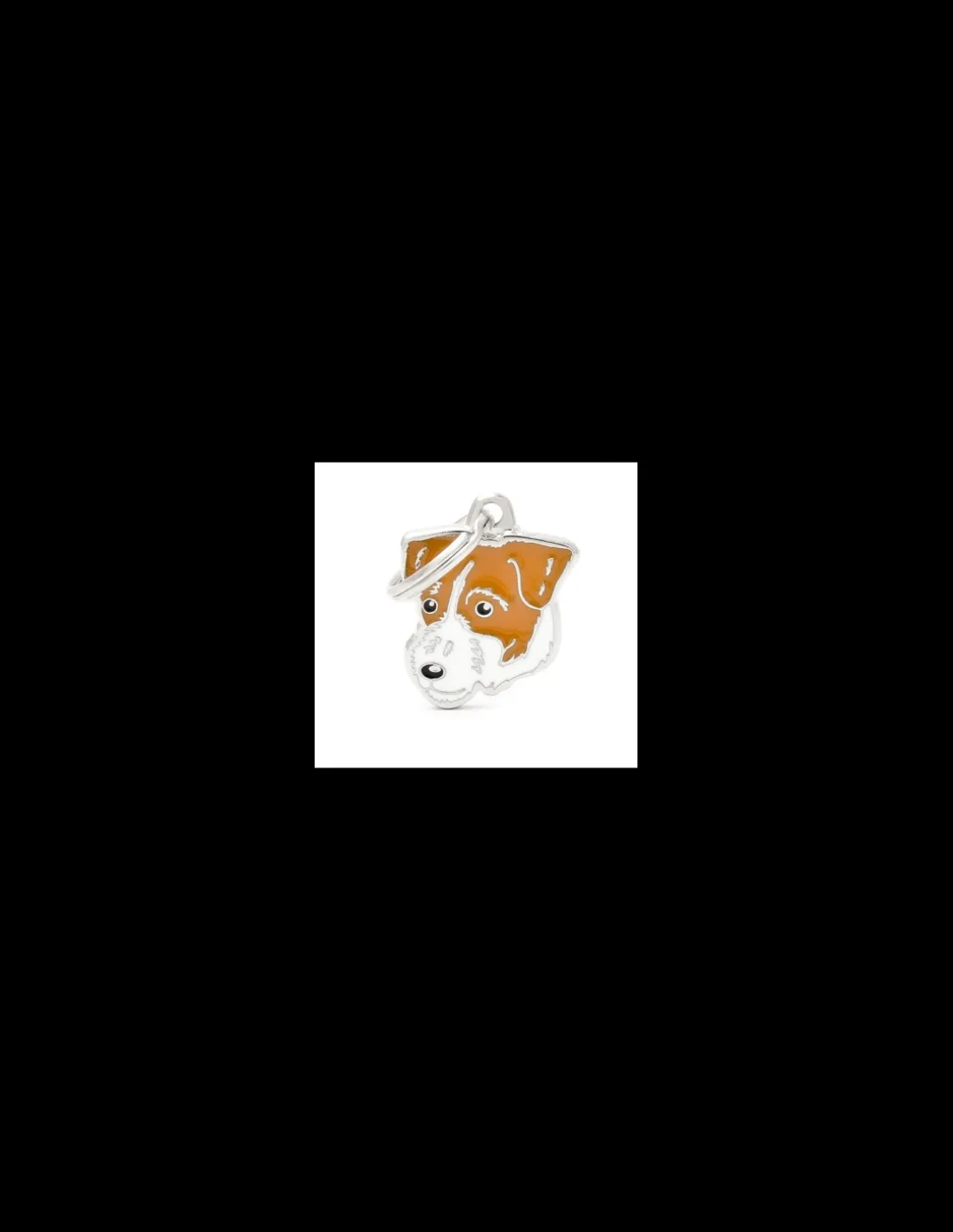 my_family_medaglia_jack_r_0-1.webp MY FAMILY MEDAGLIA JACK RUSSEL BROKEN BIANCO/MARRONE CHIARO MF100