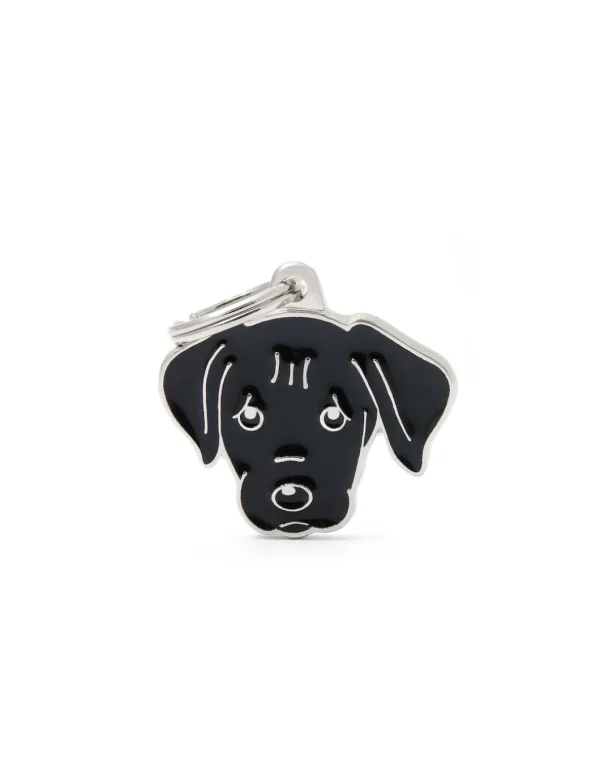 MY FAMILY MEDAGLIA LABRADOR NERO MF31BLACK