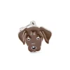 MY FAMILY MEDAGLIA LABRADOR CIOCCOLATO MF31CHOCOLATE