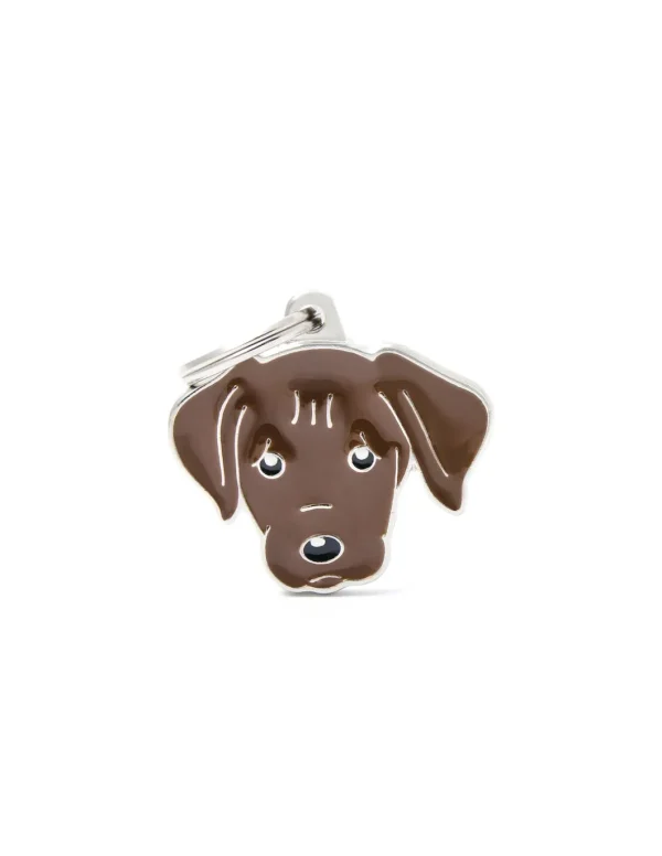 MY FAMILY MEDAGLIA LABRADOR CIOCCOLATO MF31CHOCOLATE