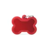 MY FAMILY MEDAGLIA OSSO ALLUMINIO ROSSO CON GOMMA HUSHTAG HTA01RED