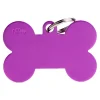 MY FAMILY MEDAGLIA OSSO EXTRA LARGE VIOLA BASIC ALLUMINIO MFBXL04